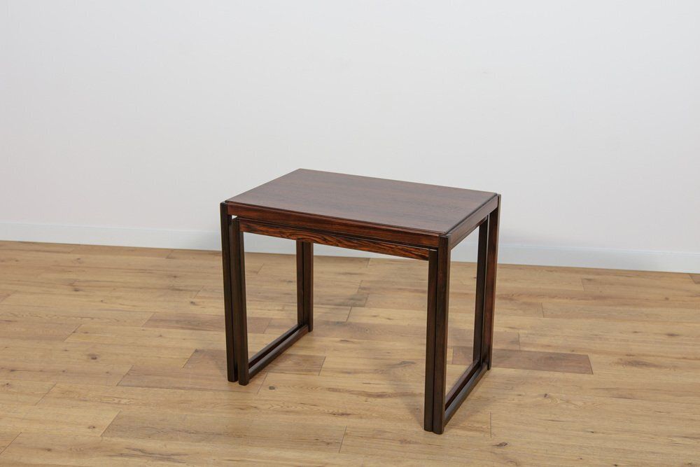 photo buy Mid Century Rosewood Nesting Tables, Sweden, 1960s, Set Of 2