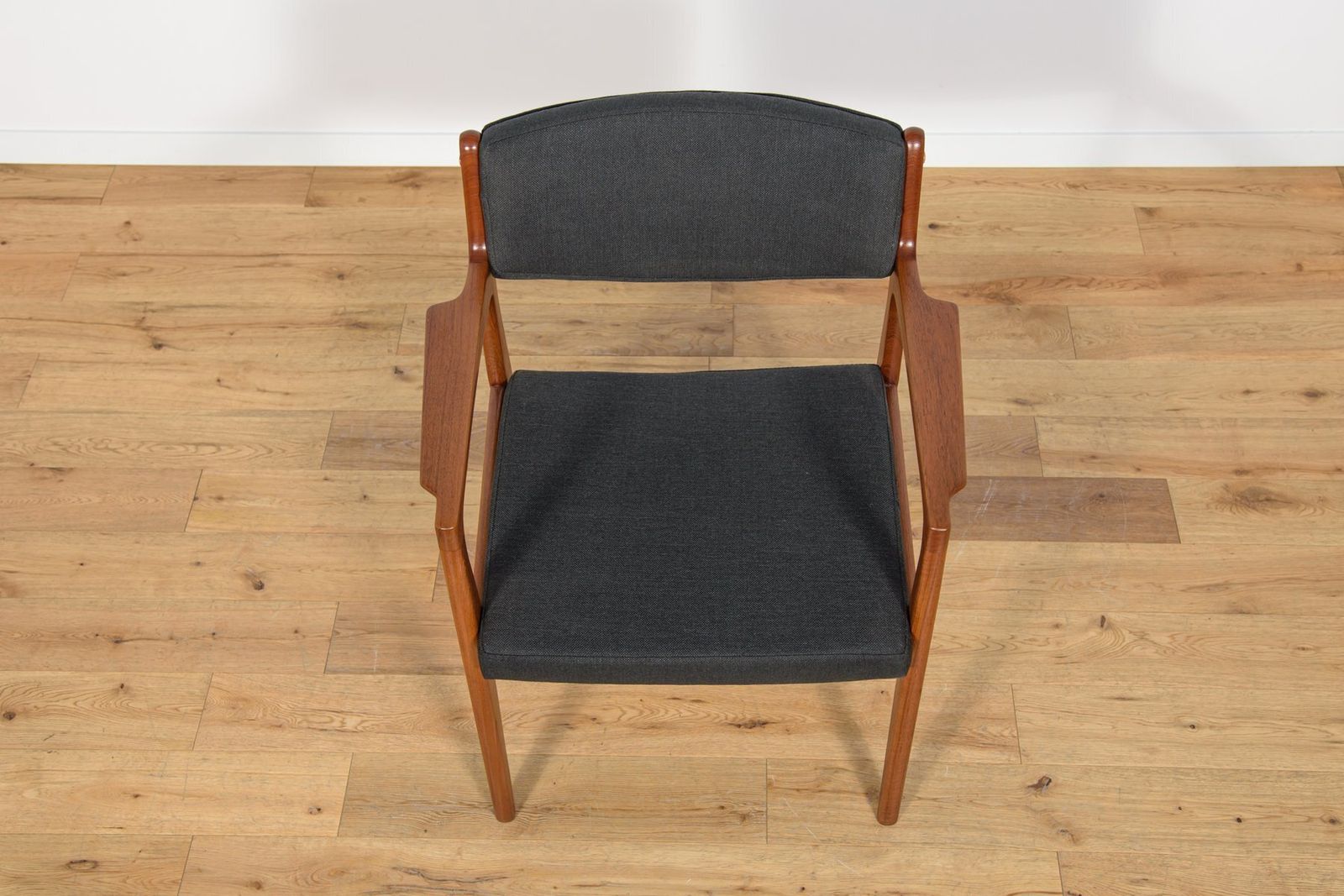 Mid Century Teak & Leather Armchair By Erik Buck For ørum Møbelfabrik, Denmark, 1960s photo Furniture