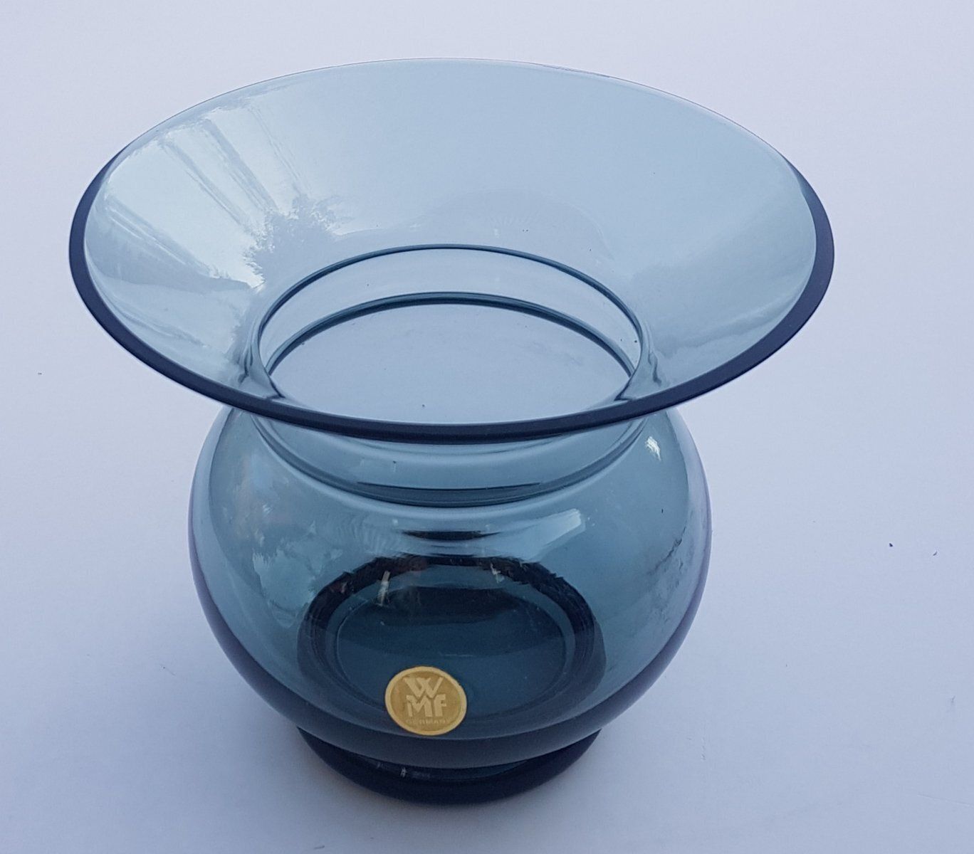 Tourmaline Vases By Wilhelm Wagenfeld For Wmf, Set Of 3 photo for sale