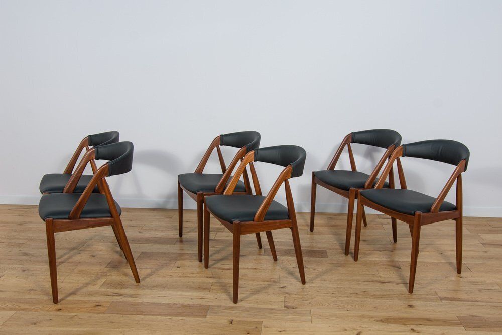 Model 31 Dining Chairs By Kai Kristiansen For Schou Andersen, Denmark, 1960s, Set Of 6 photo 3589.0