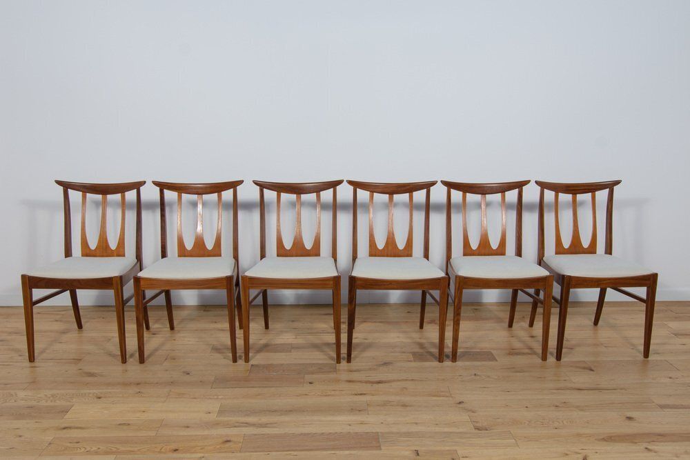 Brasilia Dining Chairs From G Plan, 1960s, Set Of 6 photo 2086.0