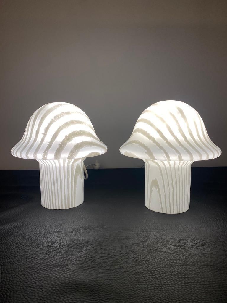 Mushrooms Peill Putzler One Piece Glass 1960 photo furniture