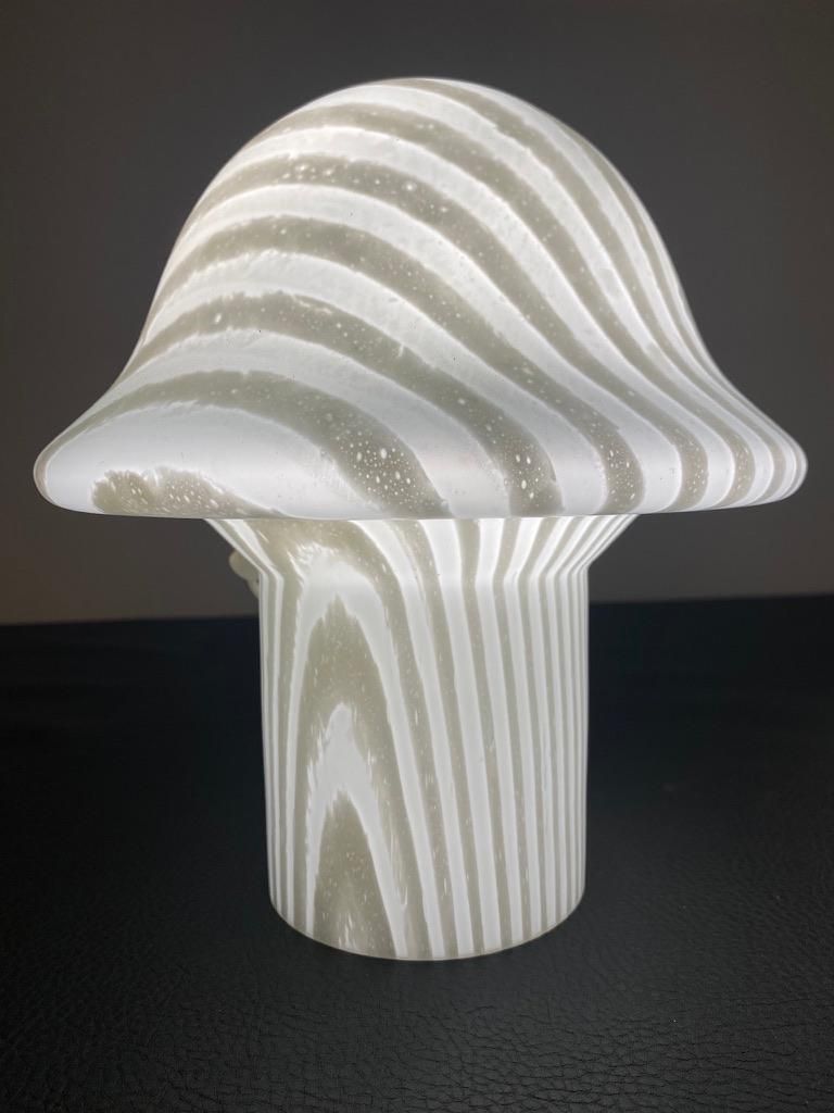 Mushrooms Peill Putzler One Piece Glass 1960 photo Lighting
