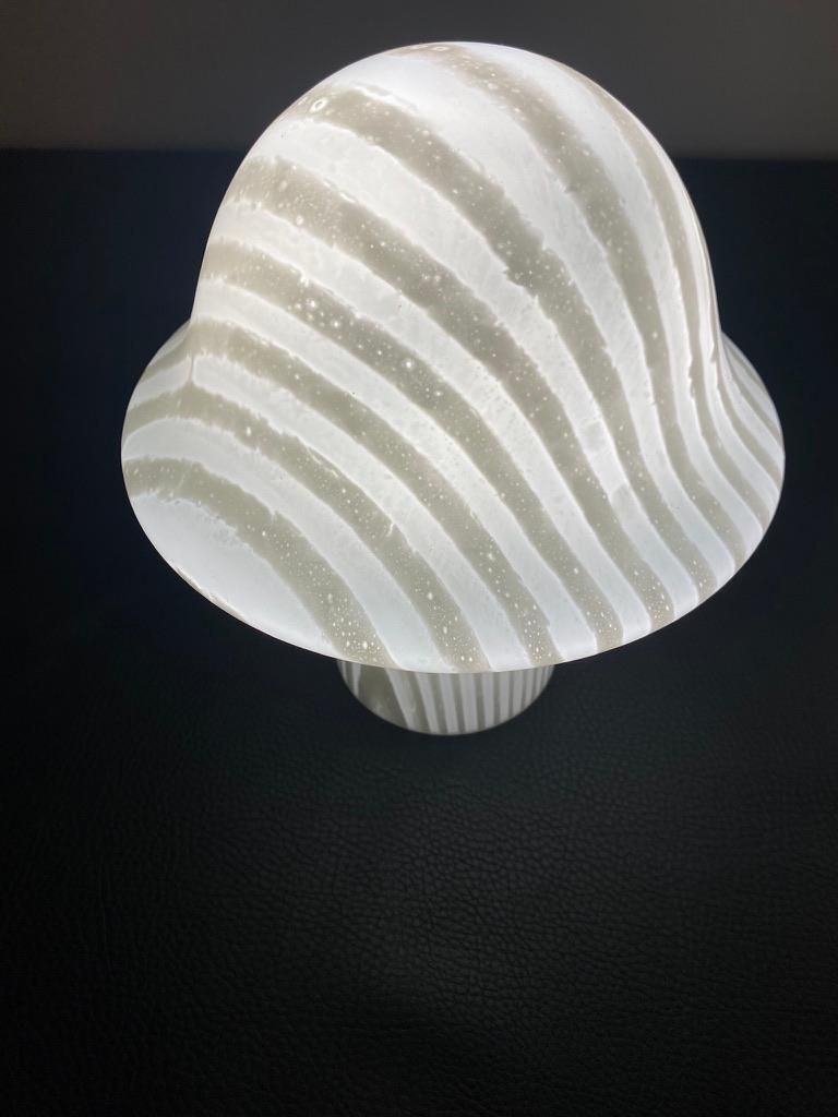 Mushrooms Peill Putzler One Piece Glass 1960 photo vintage