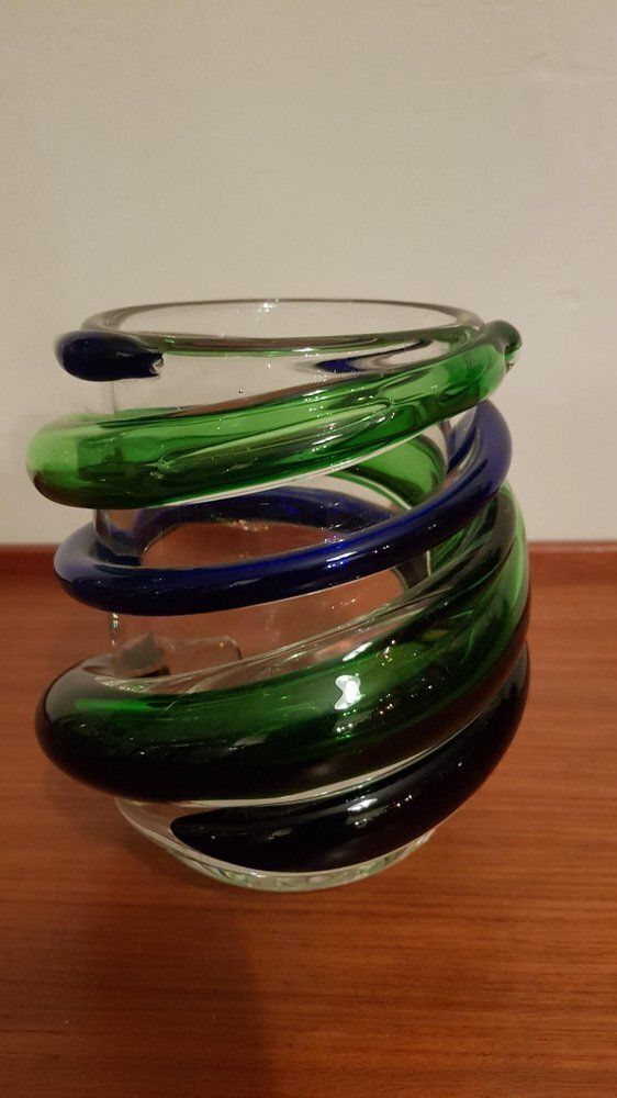 Murano Art Glass Vase By Luciano Gaspari For Salviati, 1950s photo furniture