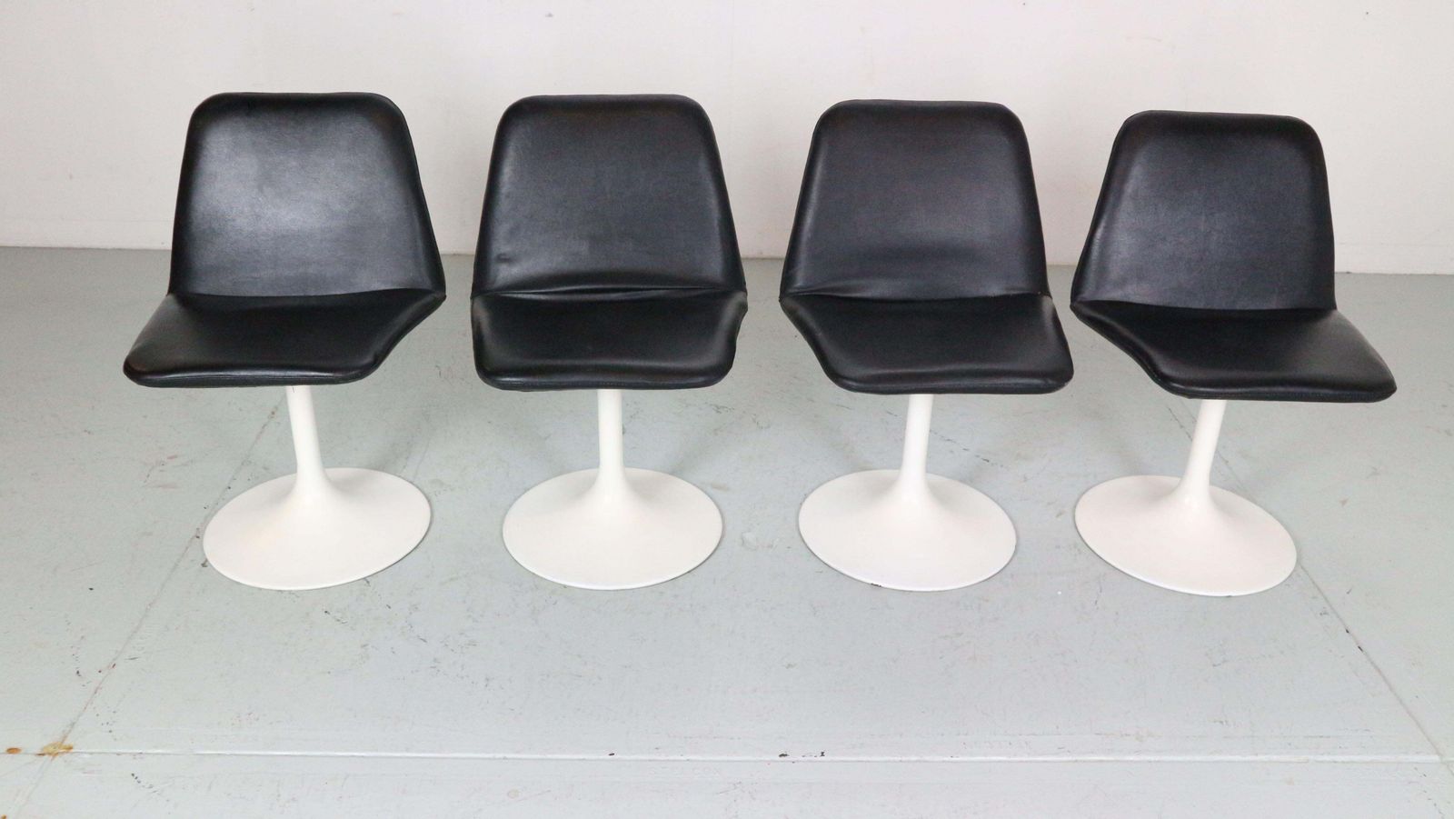 Scandinavian Modern Set Of 4 Dinning Chairs By Börje Johanson Vinga, Sweden 1970 photo vinterior