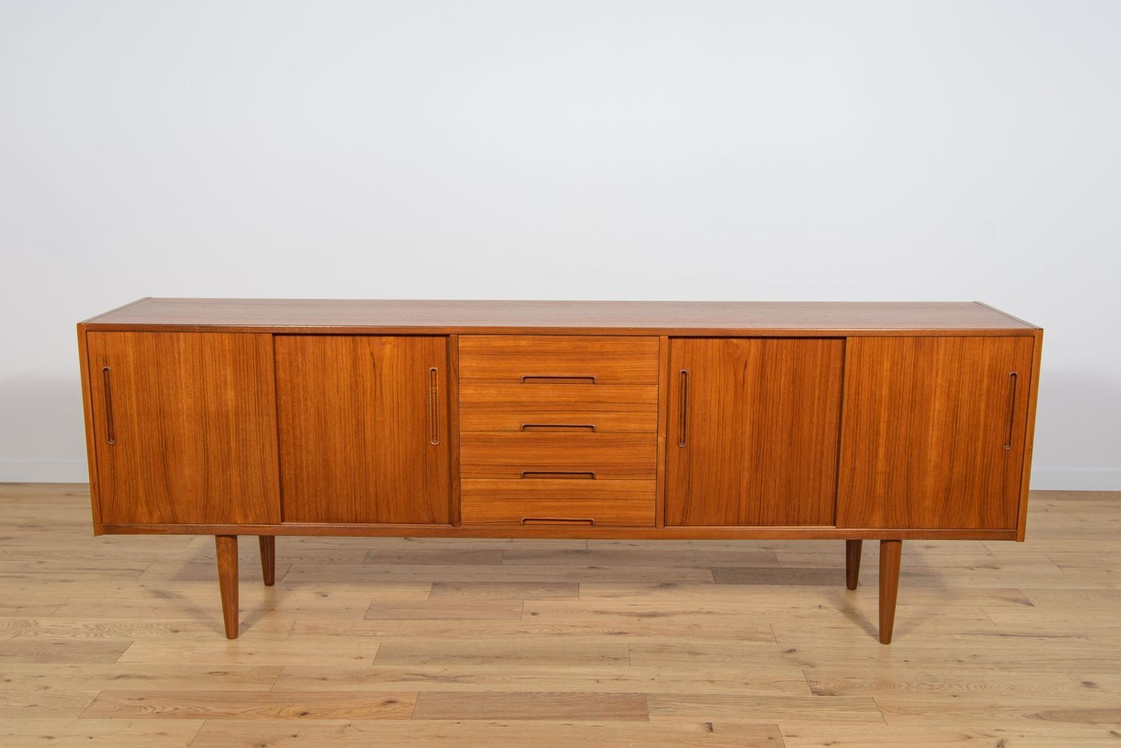 Mid Century Teak Sideboard By Nils Jonsson For Hugo Troeds, Sweden, 1960s