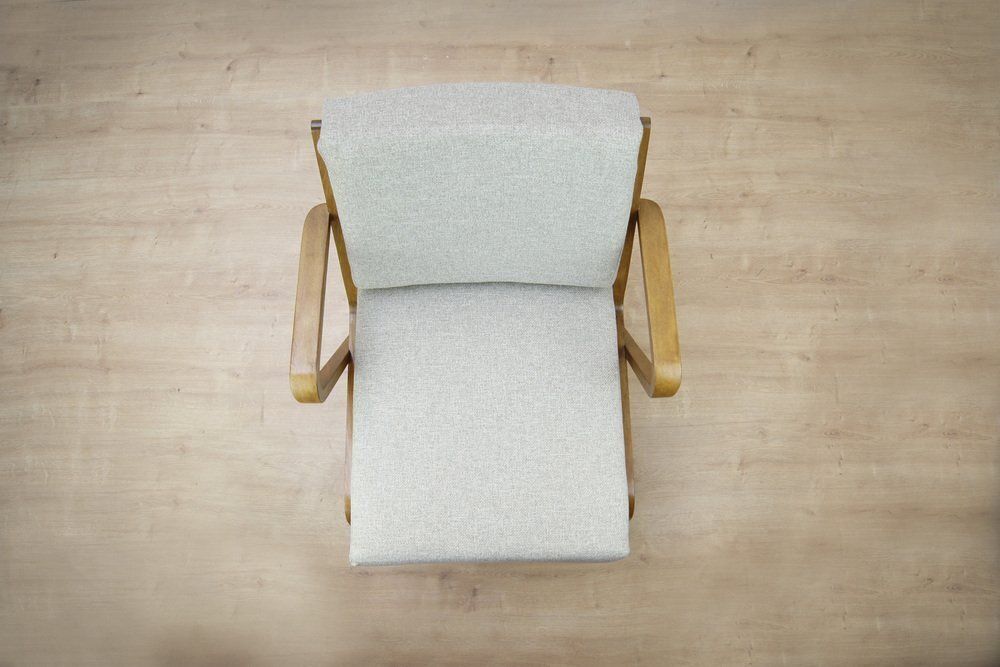 Set Of Armchairs By Selman Selmanagic For Veb Deutsche Werkstätten Hellerau, 1950s photo for sale