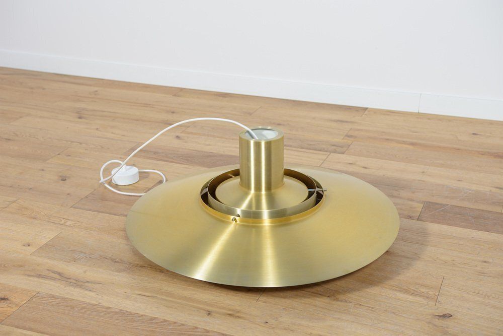Large Mid Century Ceiling Lamp Model P700 By Preben Fabricius & Jørgen Kastholm For Nordisk Solar, 1960s photo vintage