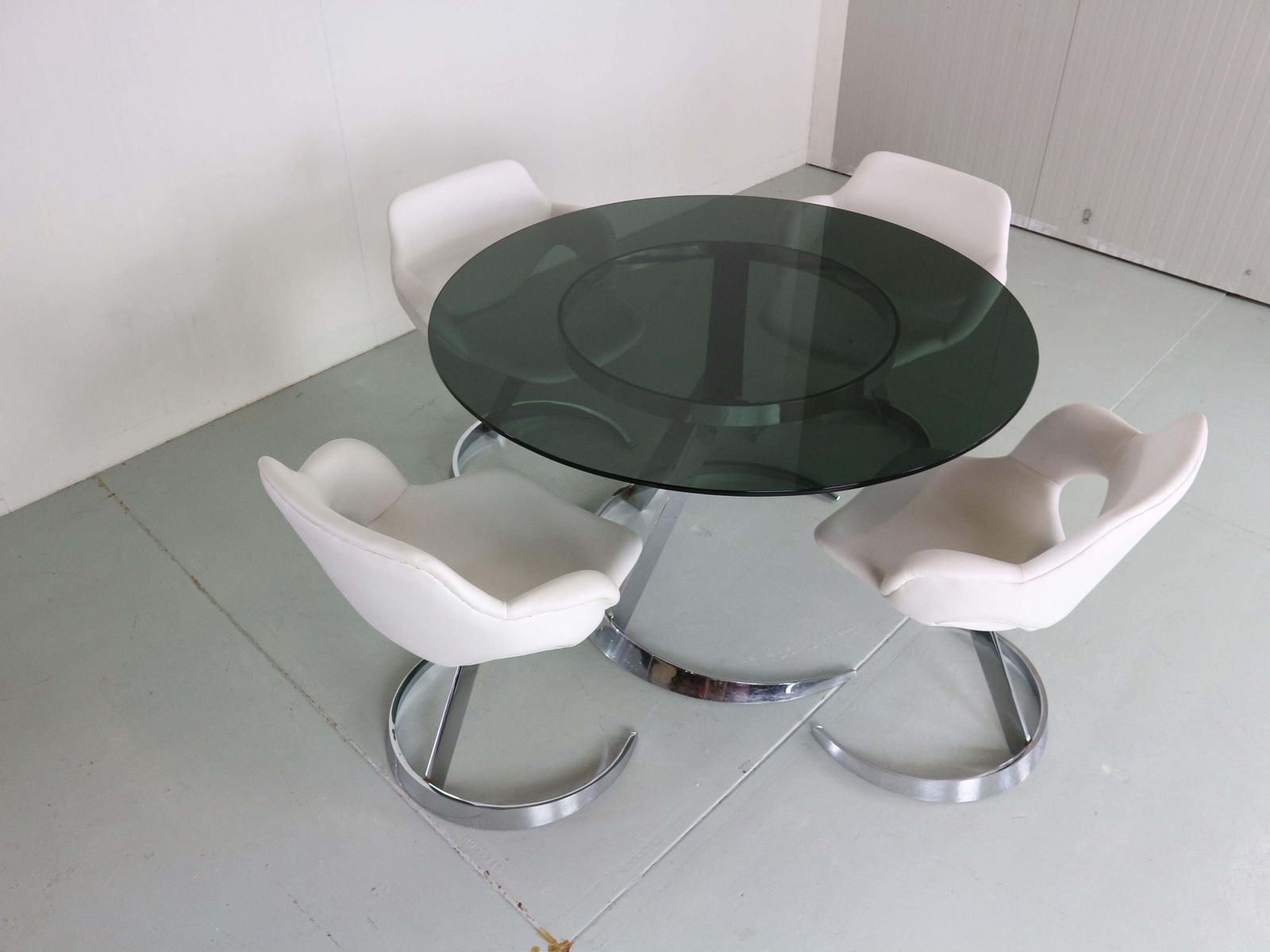 Space Age Original Dining Room Set, 1970s, France photo for sale