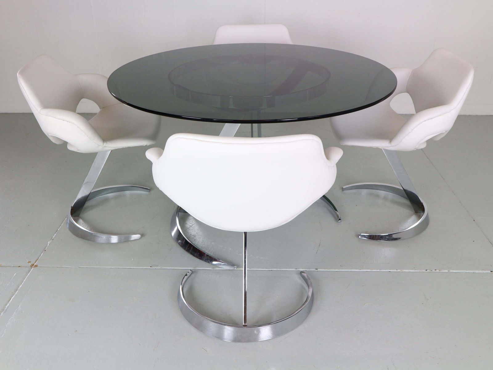 Space Age Original Dining Room Set, 1970s, France photo 6000.0