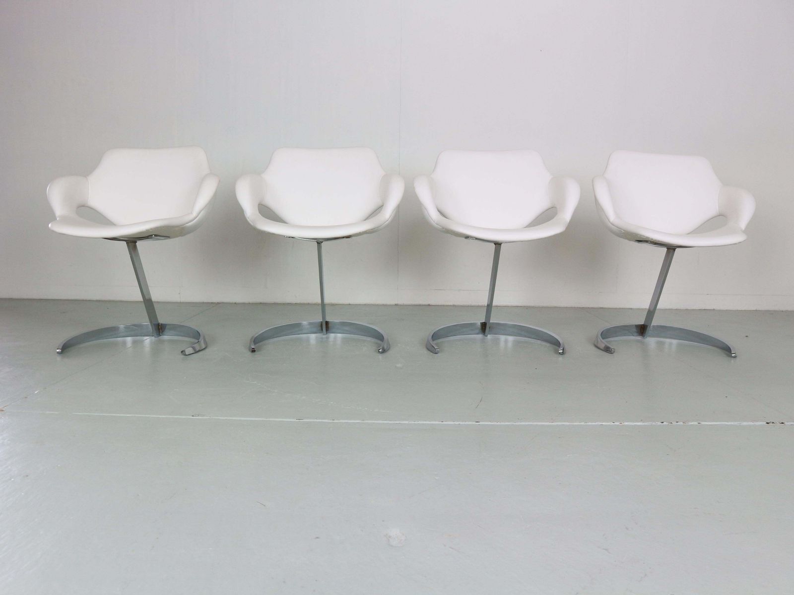 photo vintage Space Age Original Dining Room Set, 1970s, France