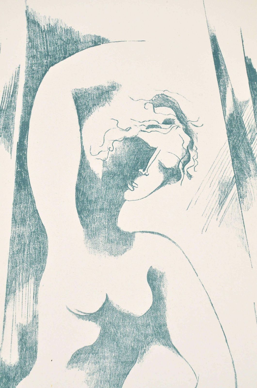 Malda Muizuleladies. Paper, Lithograph, 69x53 Cm1986 photo 347.0