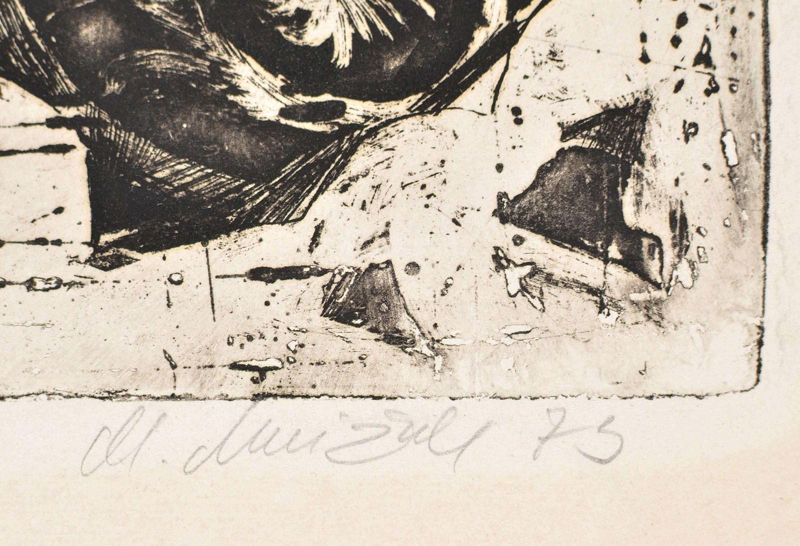 Malda Muizuleby The Sea. 1975. Paper, Etching, 49x64.5 Cm1975 photo Art