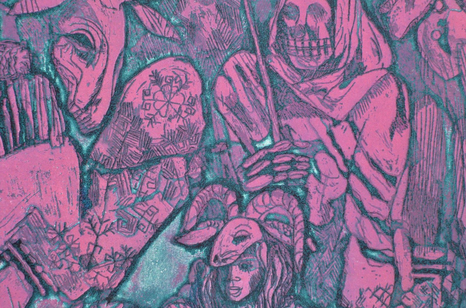 Malda Muizulemummery. 1986. Paper, Etching, 48.5x65 Cm1986 photo Art