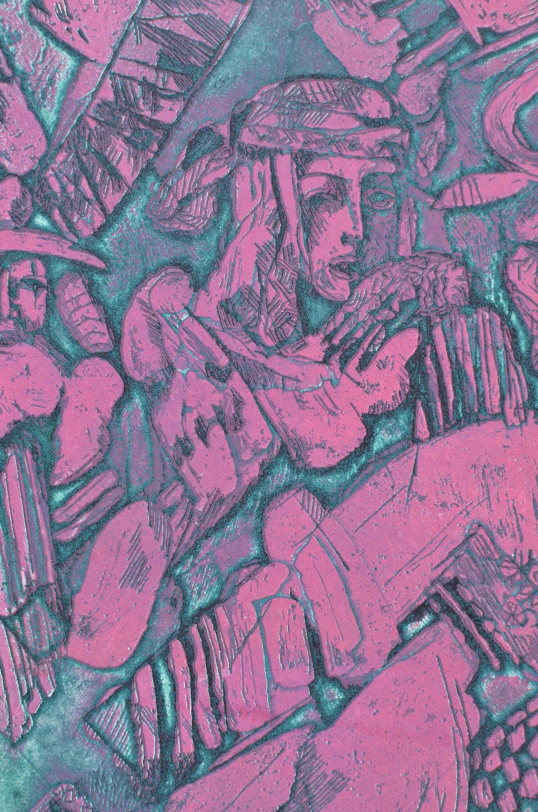 Malda Muizulemummery. 1986. Paper, Etching, 48.5x65 Cm1986 photo vinterior