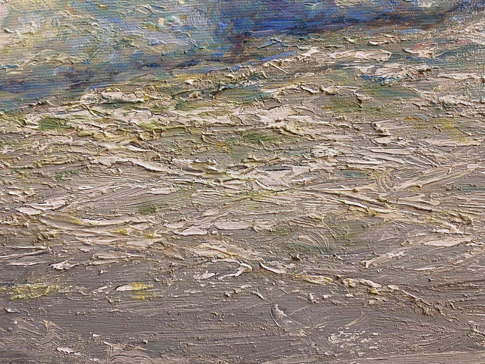 Igor Maikovblack Blue Sea. 2022. Canvas, Oil, 80x100 Cm1994 photo for sale