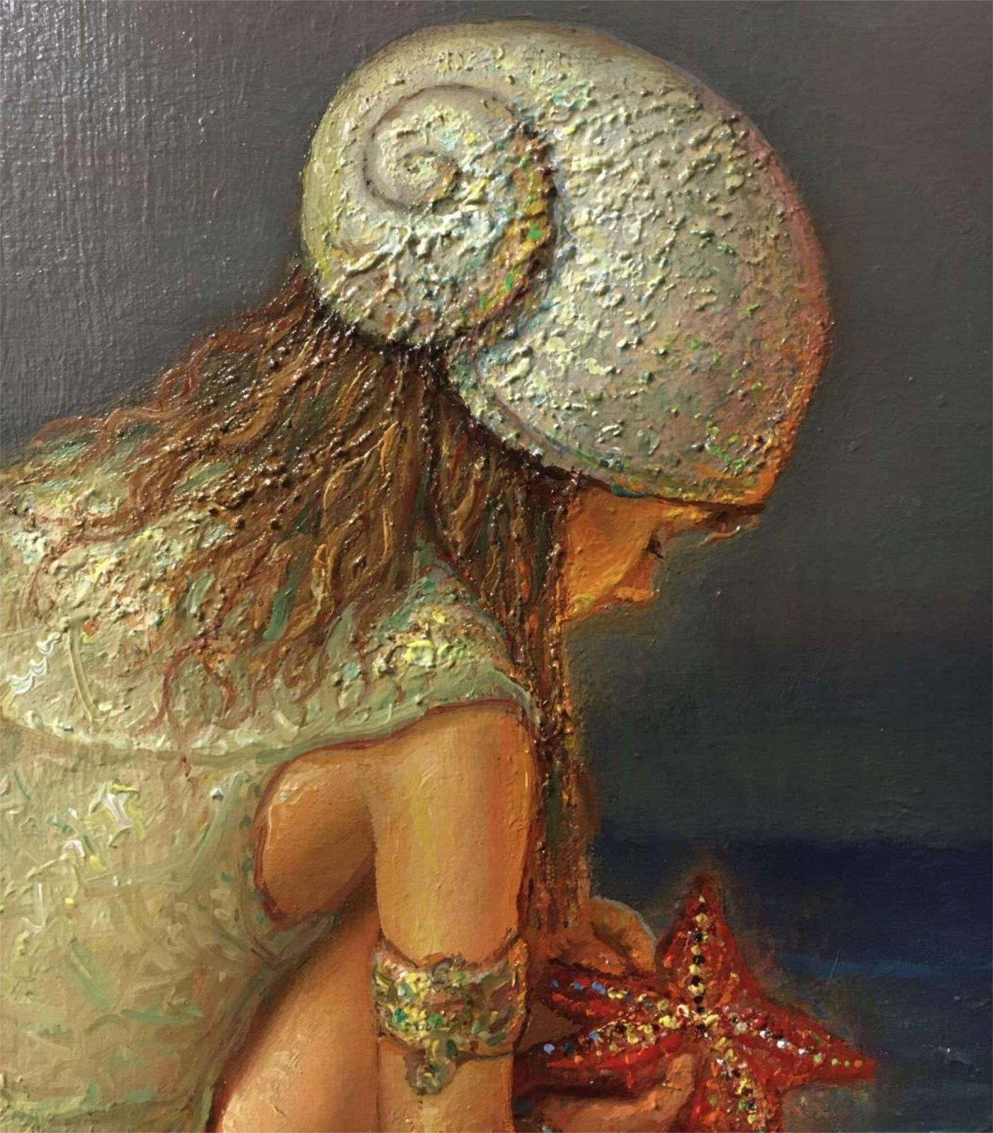 Igor Maikovstarfish. 2008. Canvas, Oil, 50x65 Cm2008 photo vintage