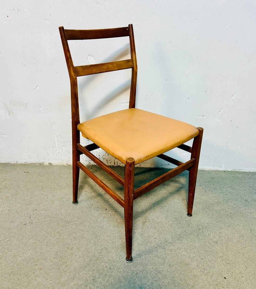 Chairs By Gio Ponti For Amedeo Cassina, 1950s, Set Of 4 photo for sale