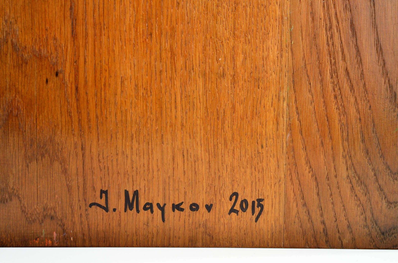 Igor Maikoviris. 2015. Wood/Oak, Oil. 32x25x3 Cm2015 photo furniture
