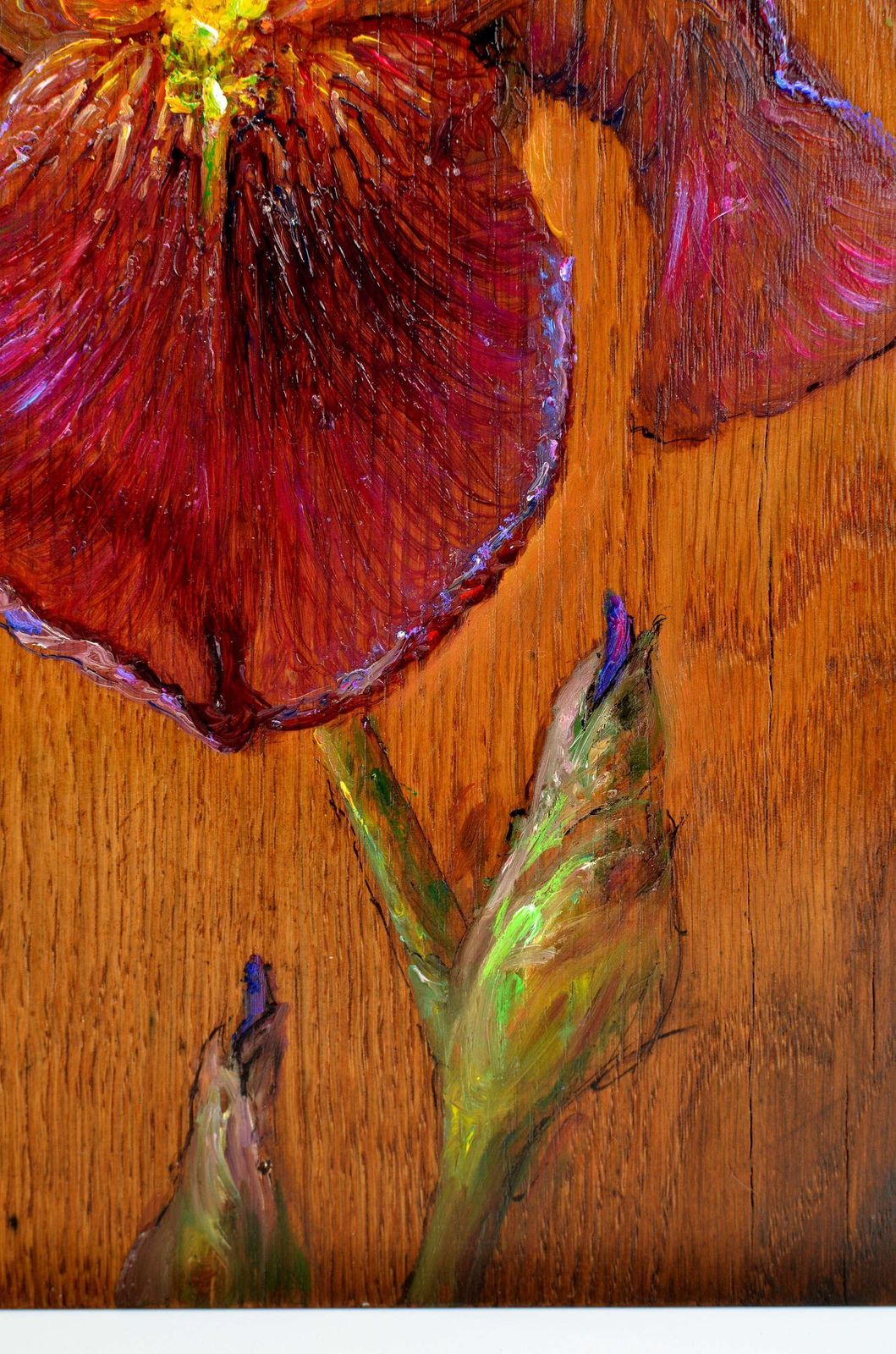 Igor Maikoviris. 2015. Wood/Oak, Oil. 32x25x3 Cm2015 photo Art