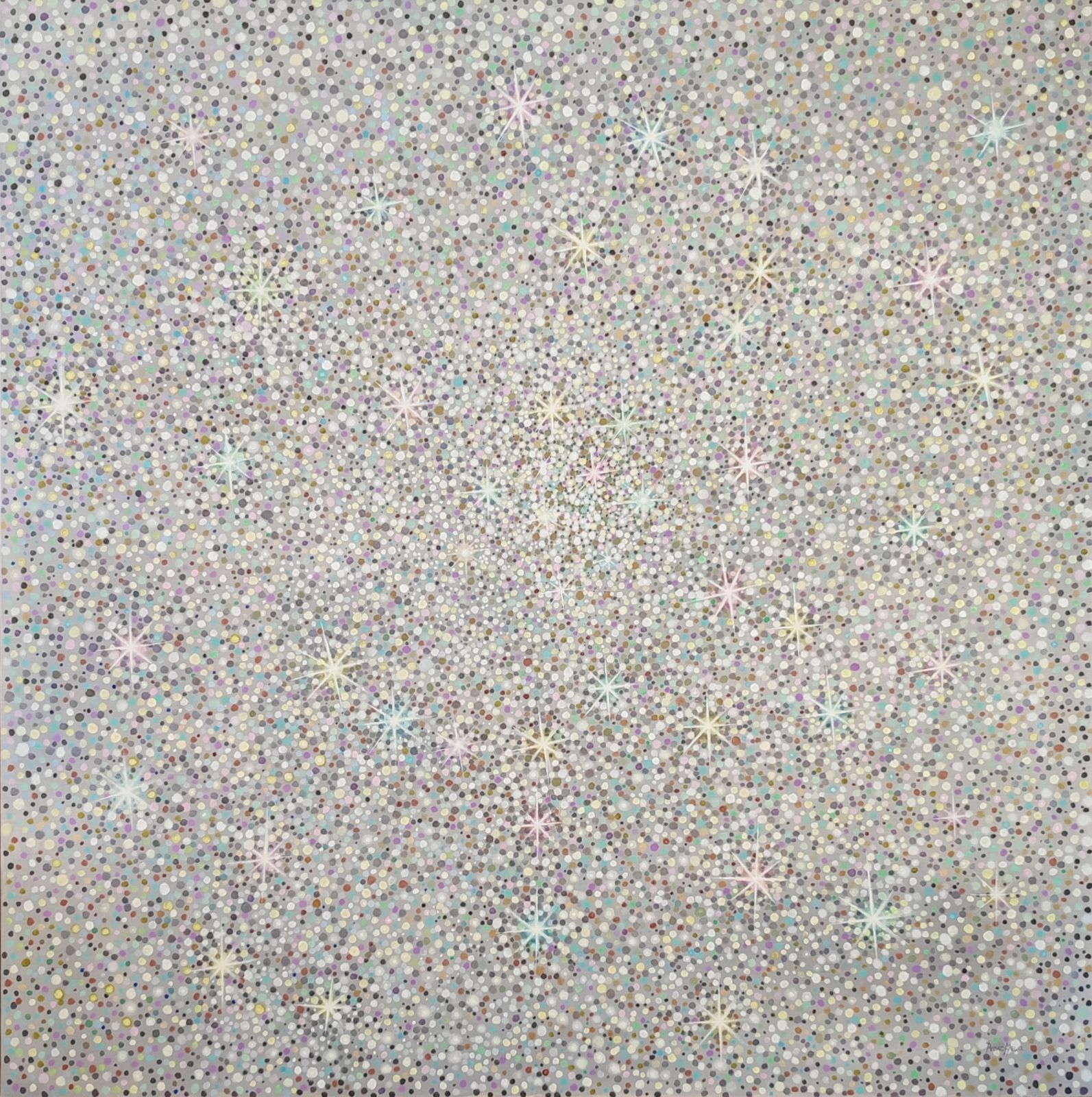 Alyona Prokofjevasoul Shining 2025 Oil On Canvas 120x120 Cm2025