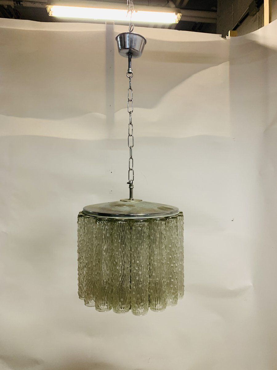 Italian Cone Chandelier By Paolo Venini For Venini, Early 1960s photo for sale