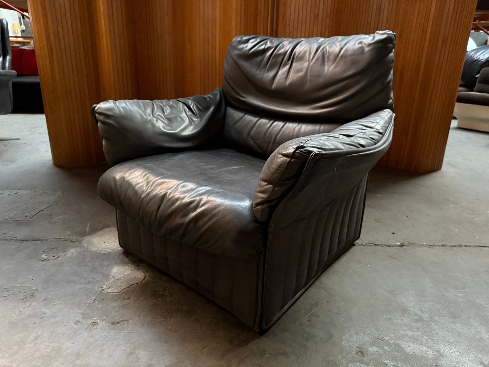 Dark Grey Moltestaarm Chair By Otto Zapf For Interprofil, 1970s