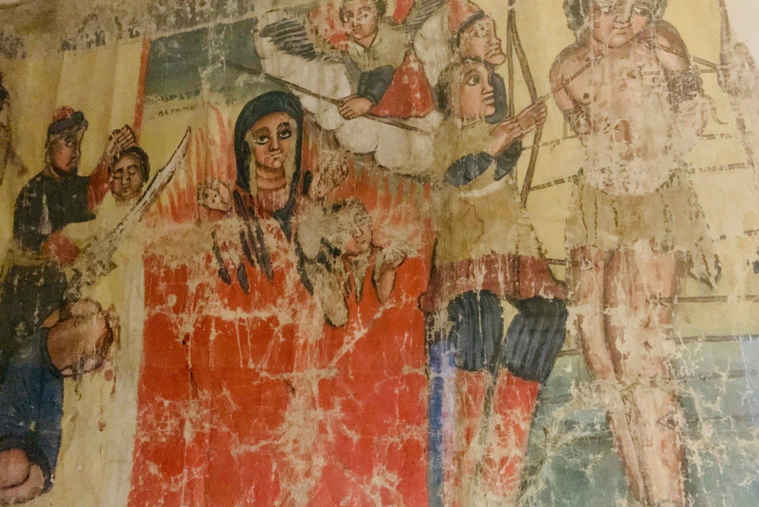 Greek Artist, Fresco Fragment, Before 1890, Artwork On Canvas photo Art