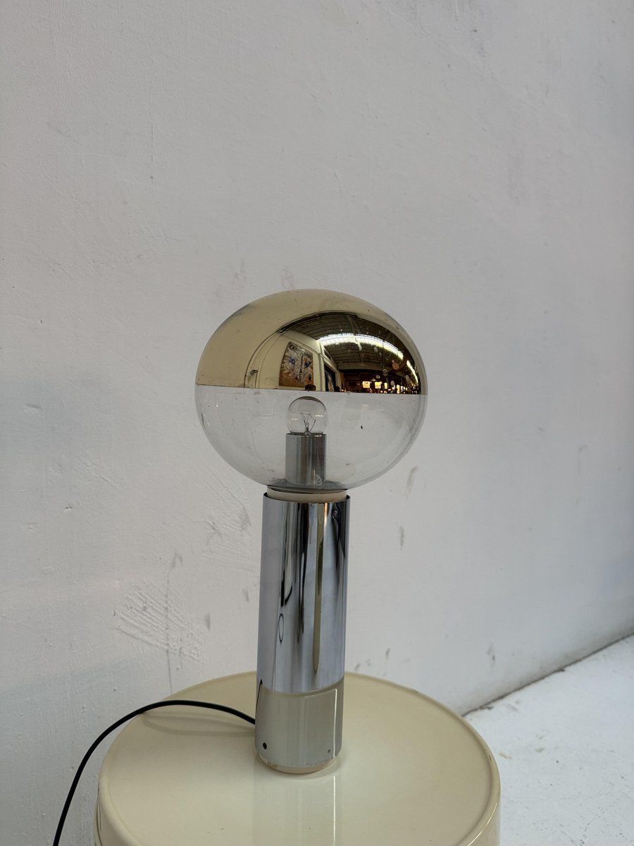 Glass Table Lamp By Motoko Ishii For Staff Leuchte, 1960s photo Lighting