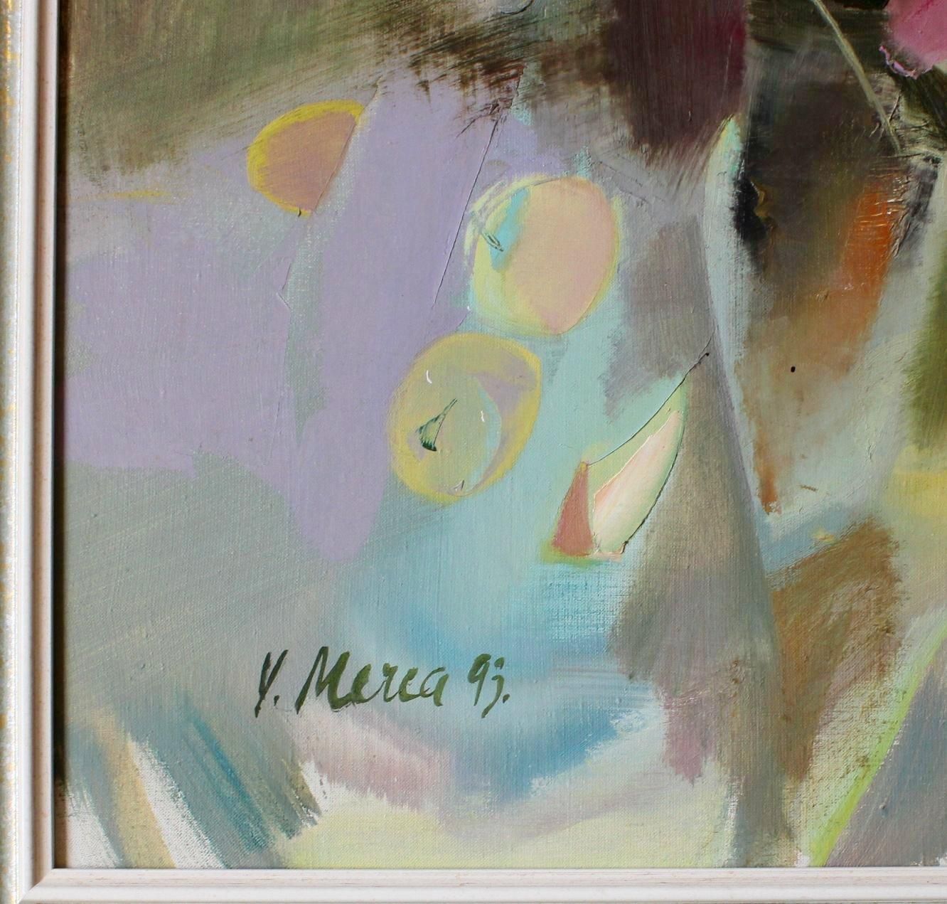 Vita Mercastill Life, Canvas/Oil, 84x72 Cm photo Art