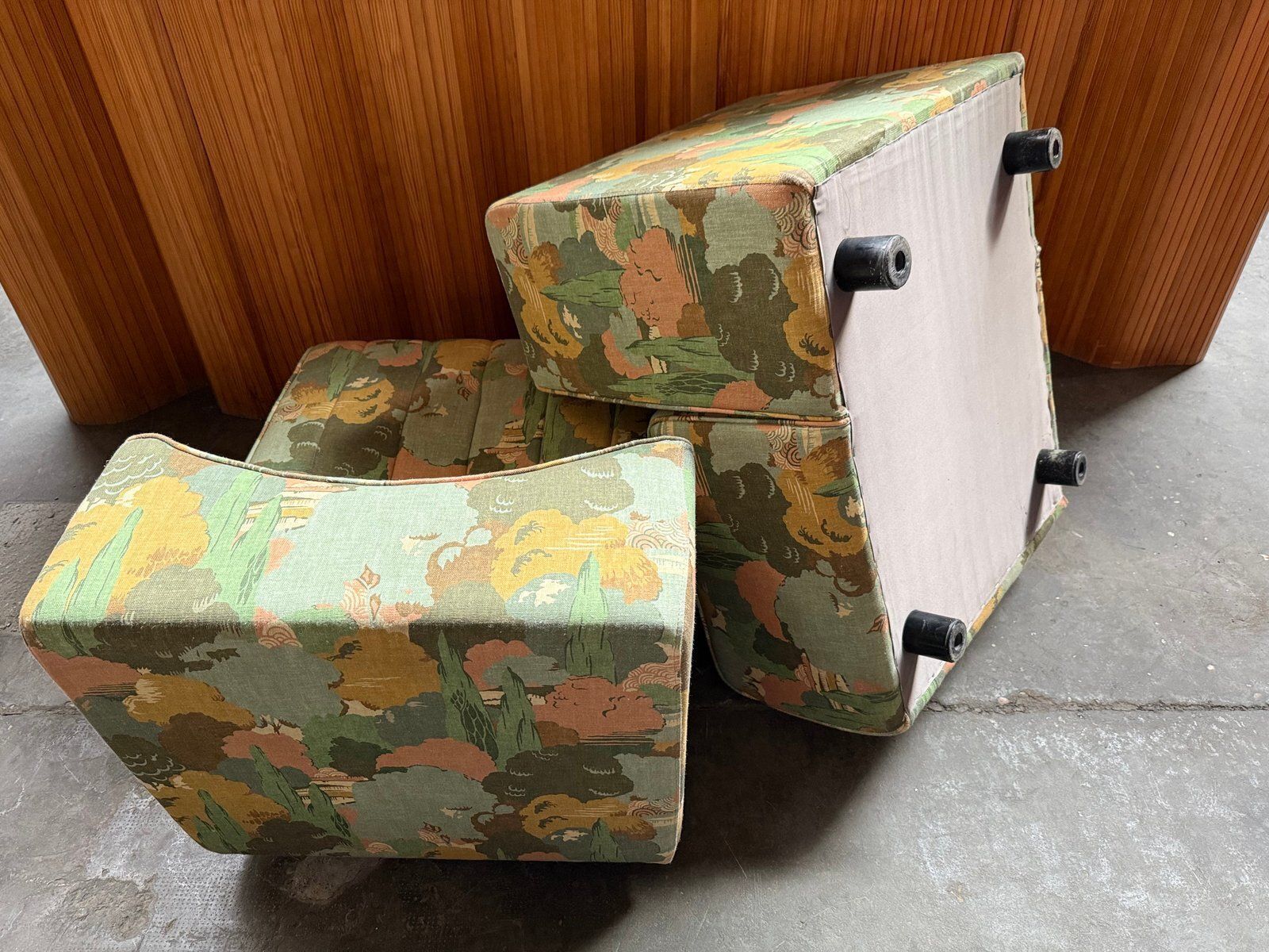 Model 9000 Modular Sofa Attributed To Tito Agnoli For Arflex, 1960s, Set Of 2 photo vintage