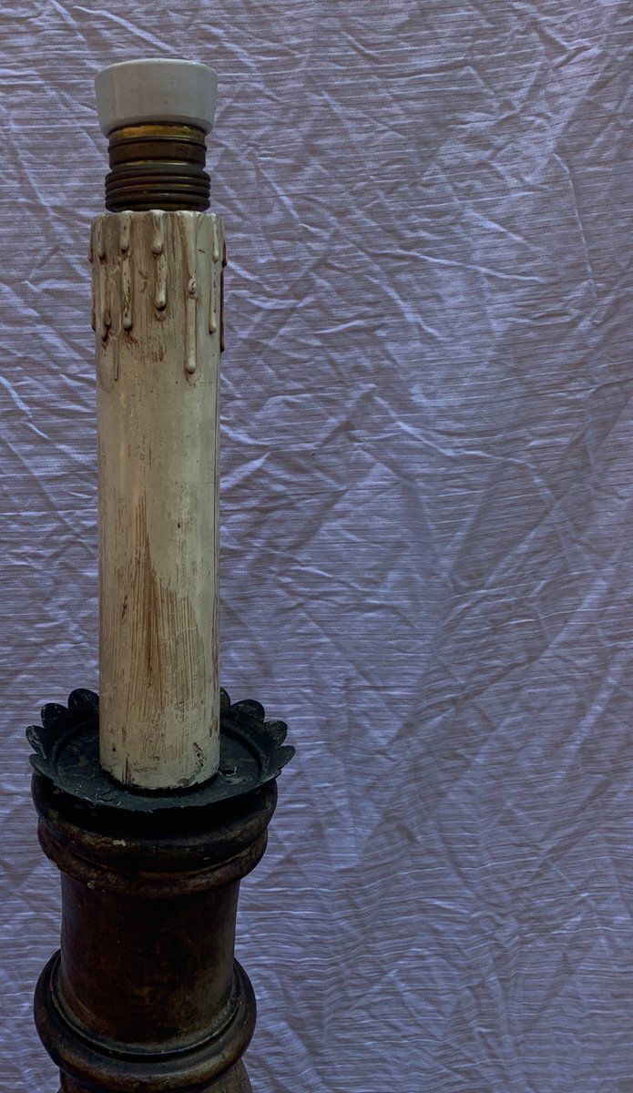 Italian Church Candelabras, Mid 19th Century, Set Of 2 photo Home Decor