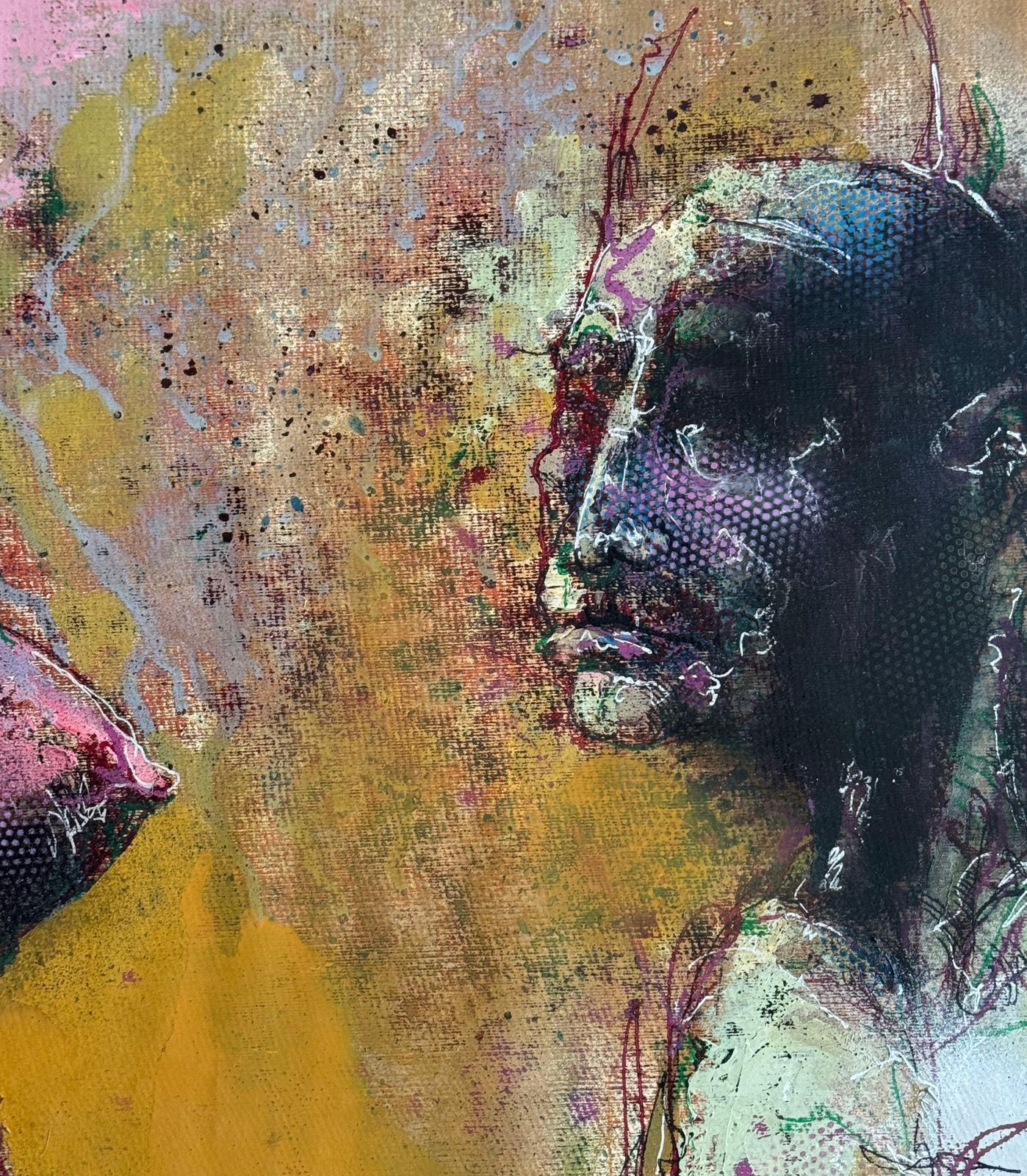Podolczak Igord 156 144, Monotype, Cardboard/Canvas/Author's Technique, 64x50 Cm photo for sale