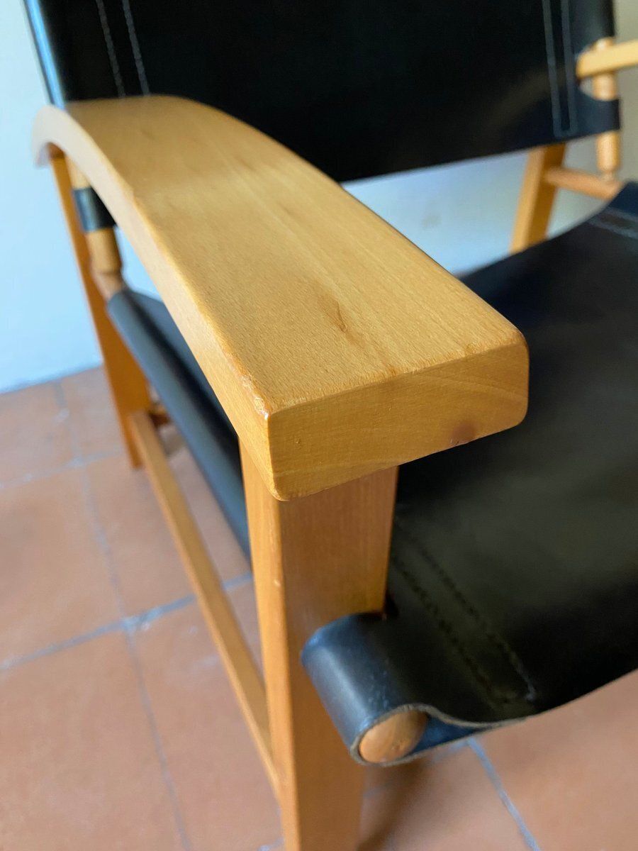 photo furniture Safari Chairs From Hyllinge, 1970s, Set Of 2