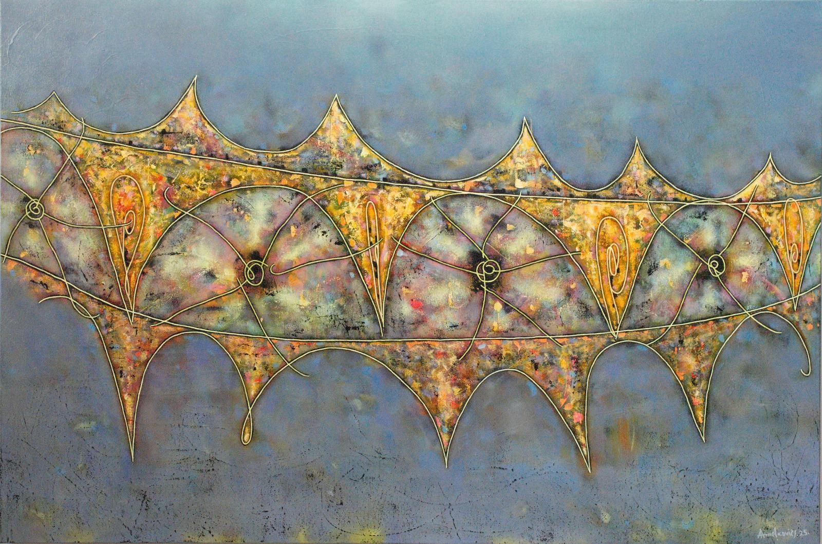 Andrey Amelkovichmiracle  Oil On Canvas 80 X 120 Cm