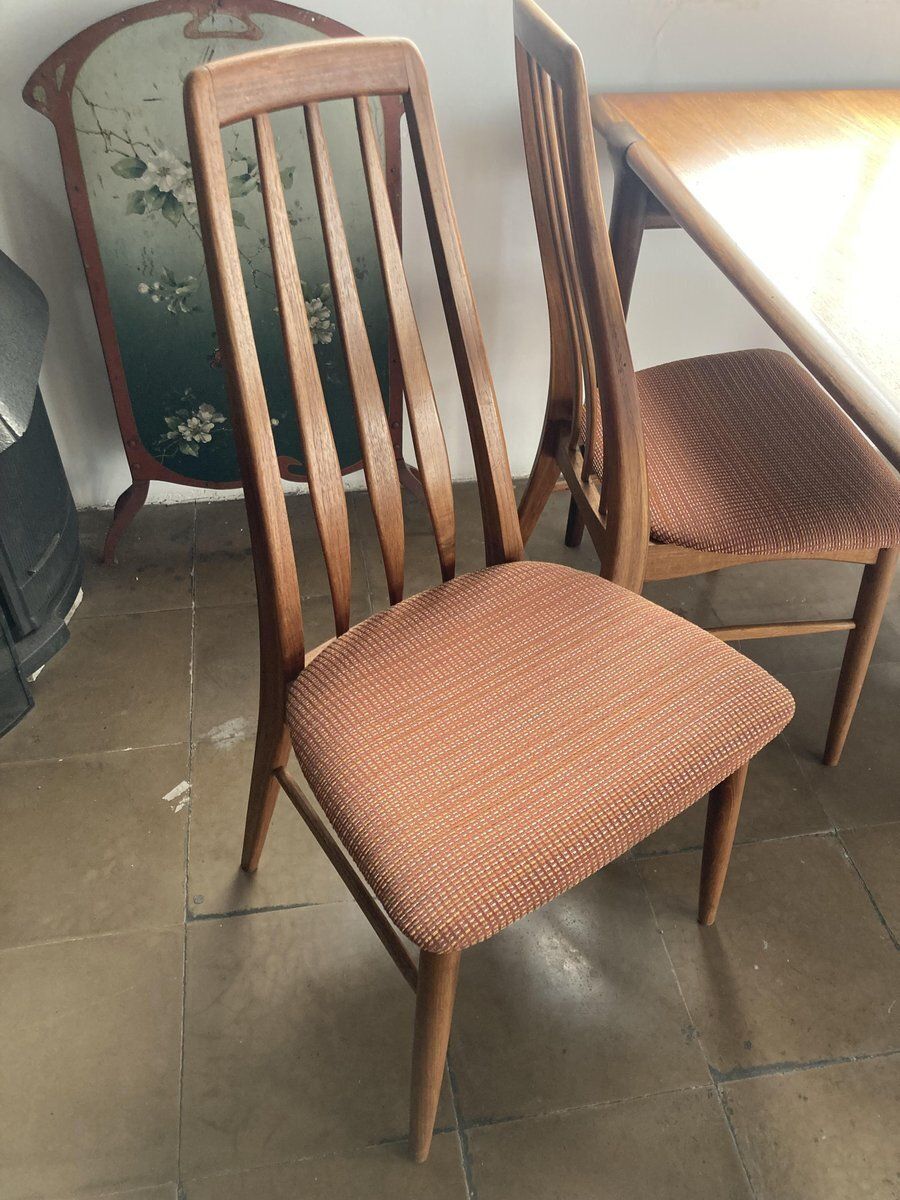 Eva Dining Chairs From Niels Koefoed, 1960s, Set Of 4 photo furniture