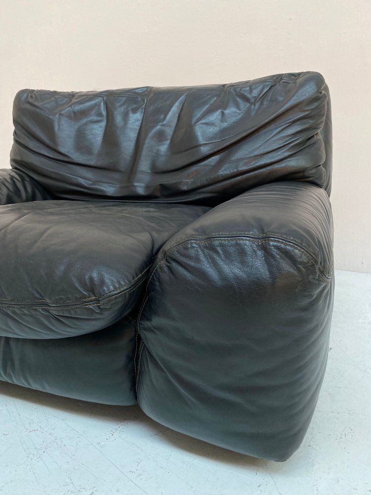 Set Of Lounge Chair & Ottoman Bengodi By Cini Boeri For Arflex, 1970s photo buy
