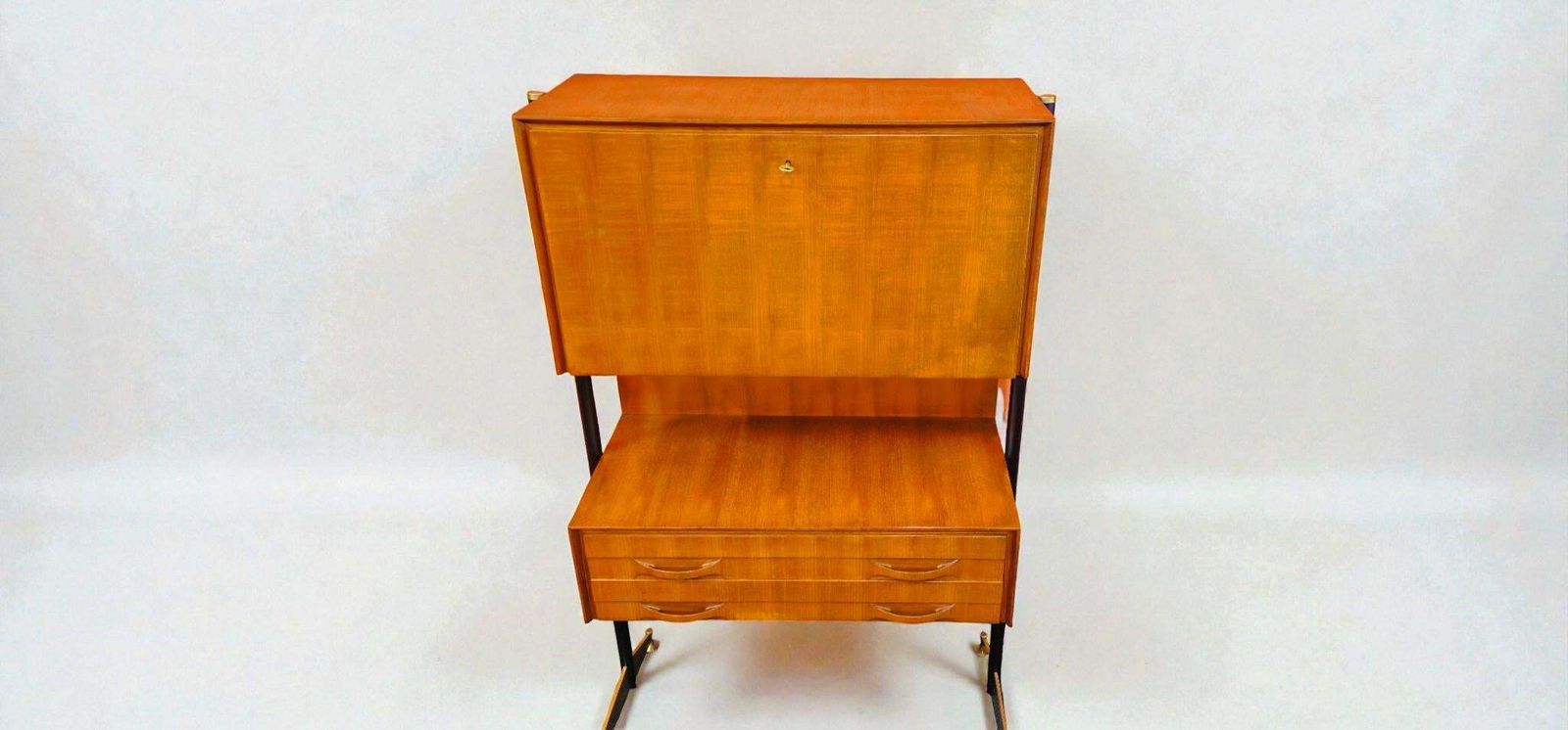 Italian Midcentury Sideboard Or Cabinet Bar Ignazio Gardella Style, 1958 photo buy