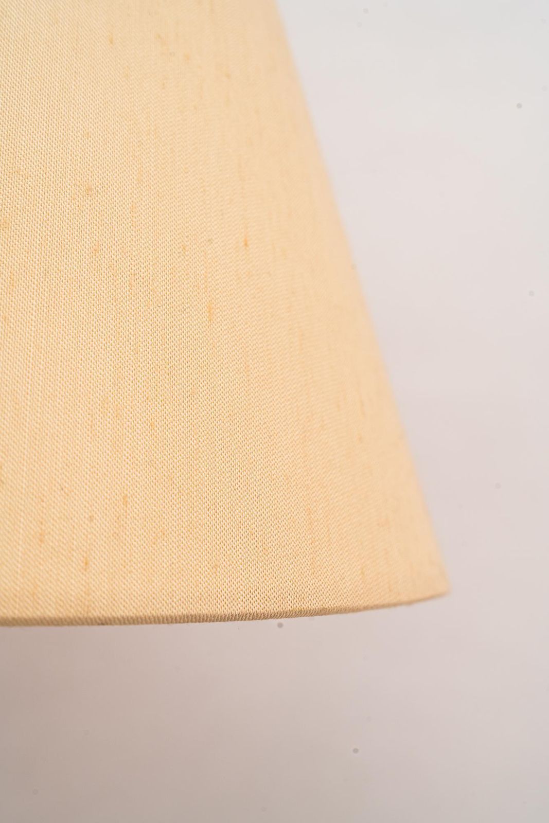 Big Wood And Nickel Table Lamp With Fabric Shade Around 1920s photo Lighting