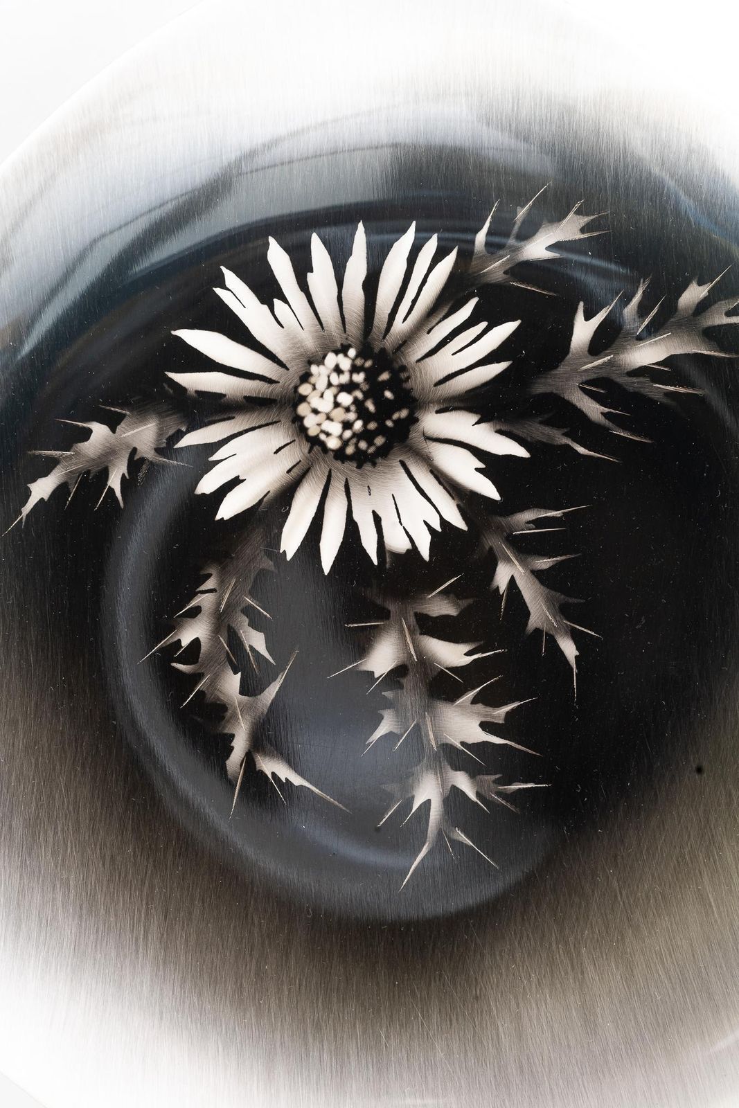 Wall Dacoration Silvered And Painted By Wmf Ikora Germany Around 1930s photo for sale