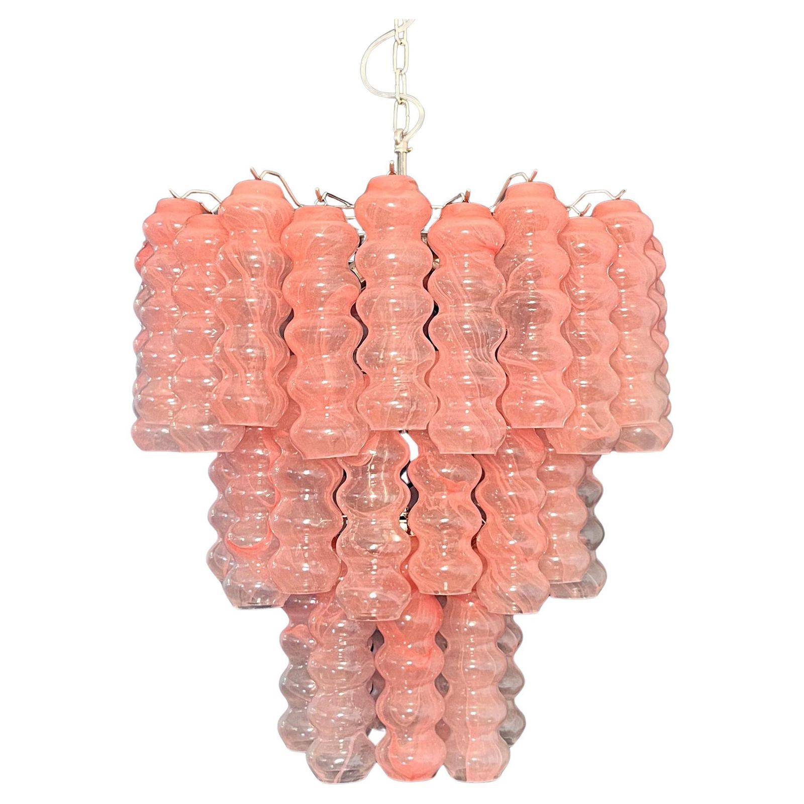 Italian Chandelier In Murano Glass, 1980s photo buy