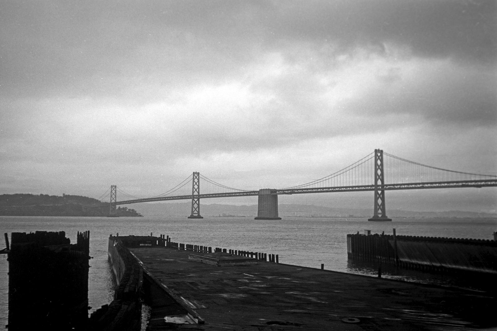 Erich Andresview Of The Bay Bridge In San Franciso, USA 1962.1960s