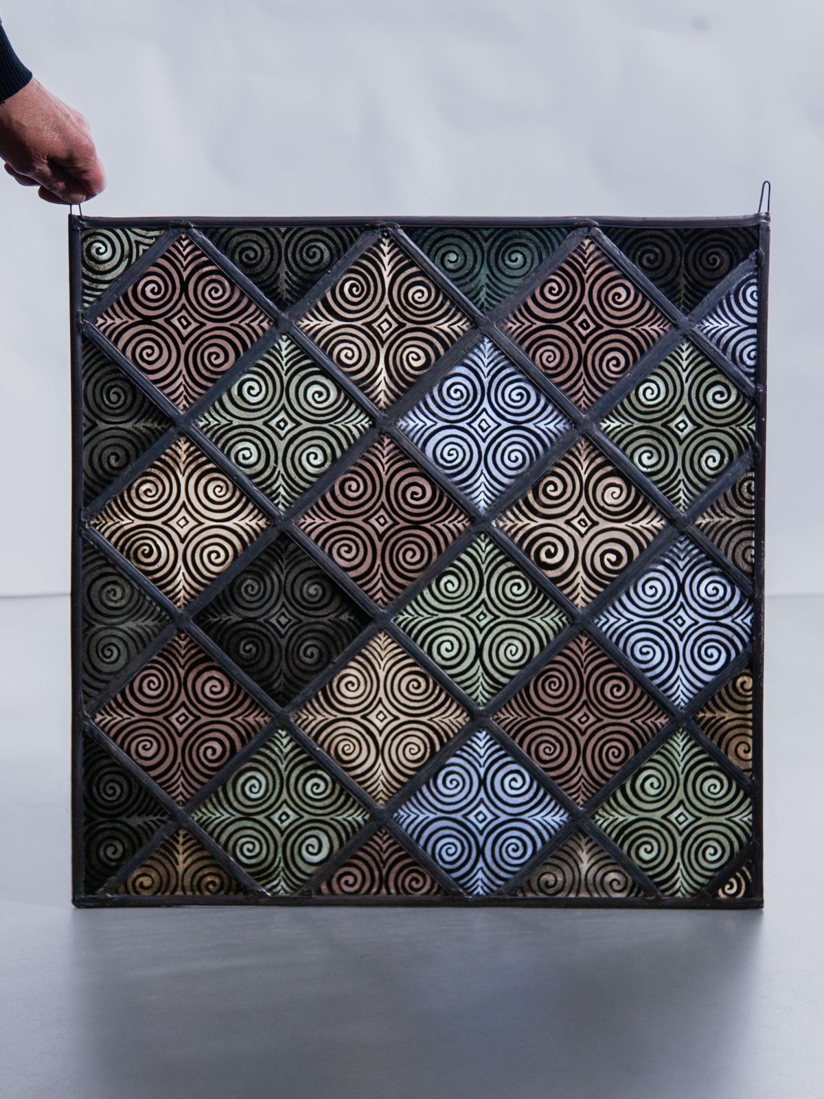 1431.0 Stained Glass Window Art Deco photo