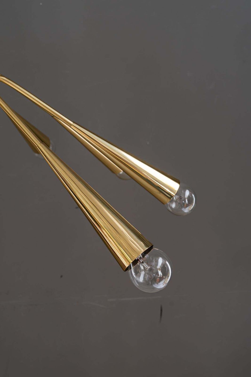 10 Arm Rupert Nikoll Chandelier Around 1960s photo for sale