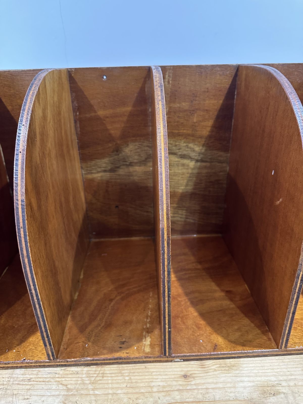 photo buy Mid Century Vinyl Storage Wall Unit Vintage Floating Record Lp Holder