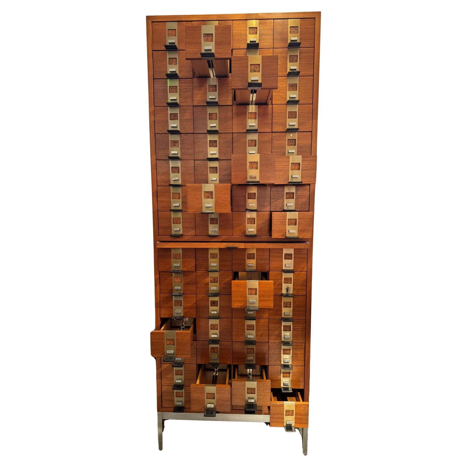 Chest Of 60 Drawers Designed By Philippe Neerman By De Coene And Knoll, 1958 photo Furniture