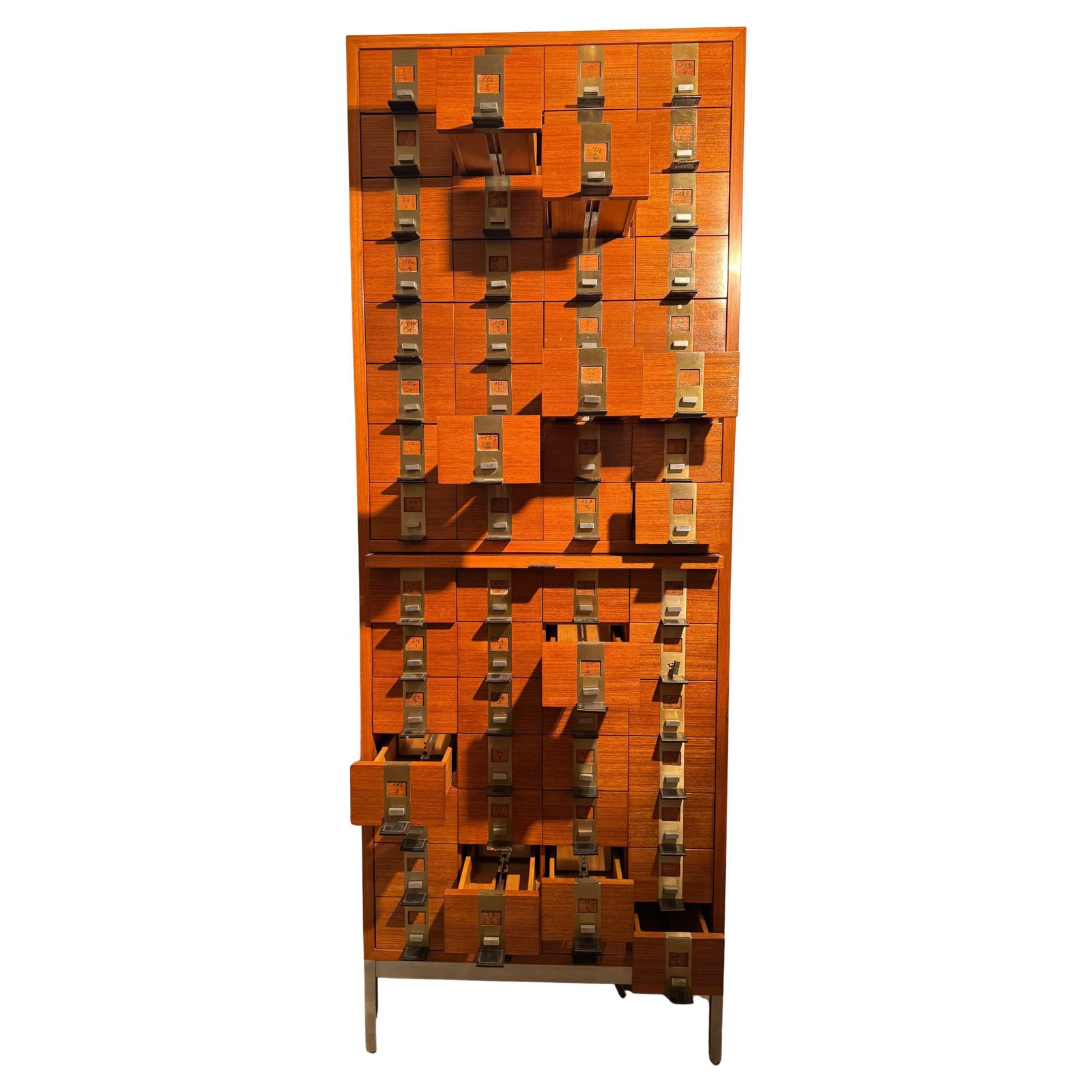 photo furniture Chest Of 60 Drawers Designed By Philippe Neerman By De Coene And Knoll, 1958