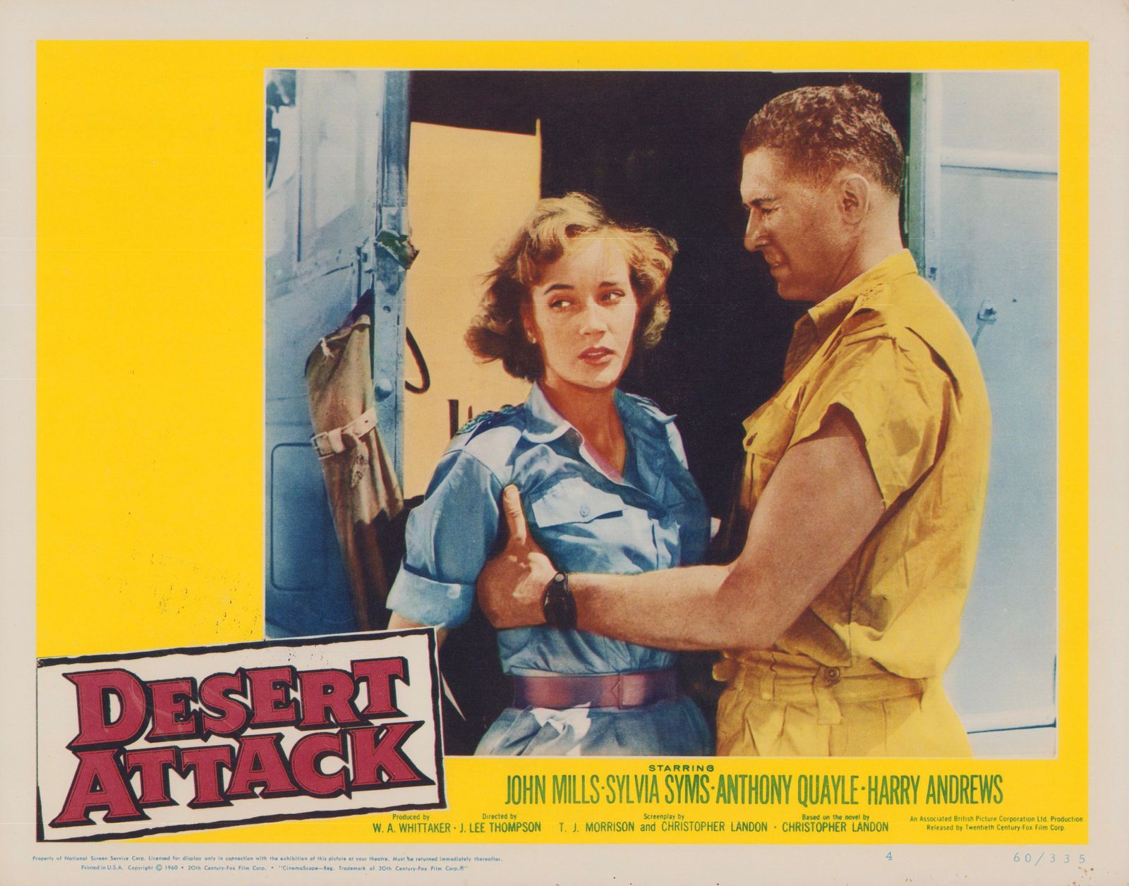 Unknown"Desert Attack, Aka Ice Cold In Alex", Lobby Card, USA 19581958