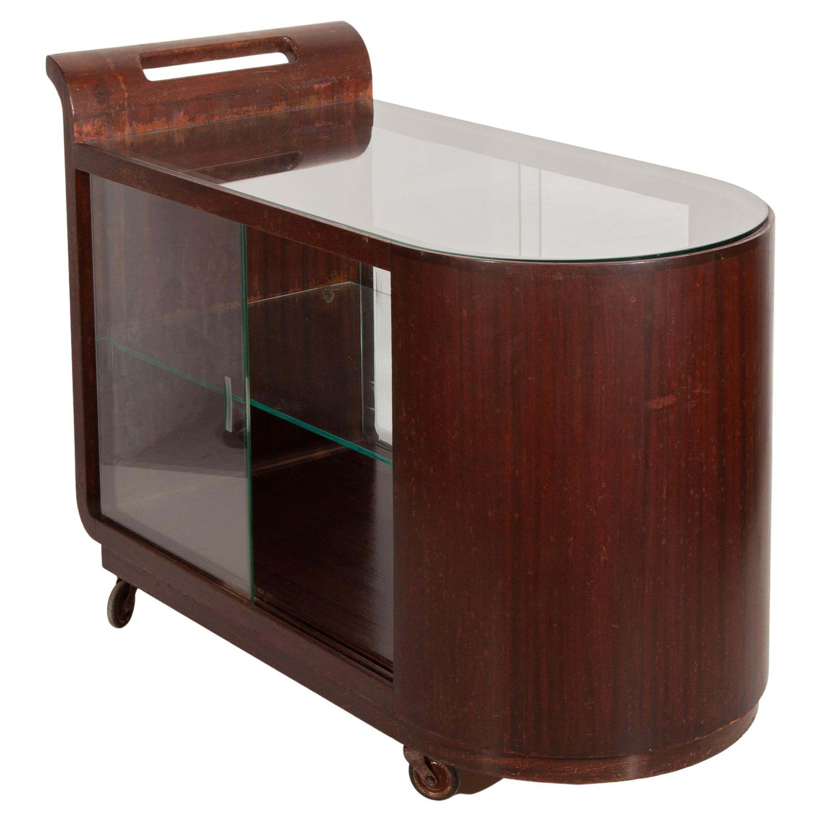 Art Deco Bar Cart, Trolley Designed By Pander And Zn, 1920s